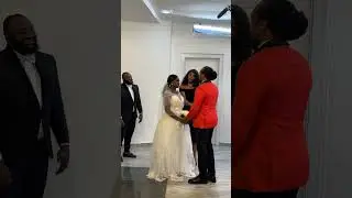 Actress Sonia uche refuses to let the groom go 