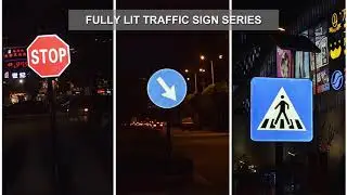 LED traffic sign