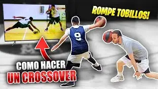 ¿CÓMO HACER UN CROSSOVER en BALONCESTO? (Rompe tobillos)