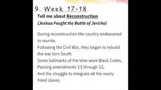 American History Sentence Week 17 & 18   SD 480p