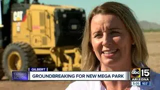 Gilbert breaks ground on brand new mega-park