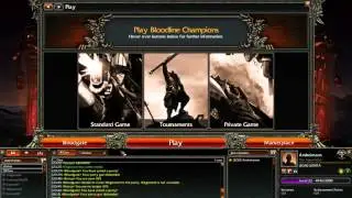 Bloodline Champions НАЧАЛО.