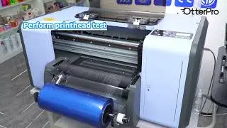 Model C 30 UV DTF Printer - Printhead Calibration