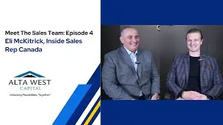 Introducing Eli McKitrick, our Inside Sales Representative at Alta West Capital!
