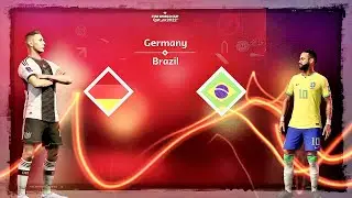 BRAZIL VS GERMANY | WORLD CUP FINAL | FIFA 23 4K GAMEPLAY