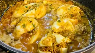 Egg Ravaiya ||| Inda na Ravaiya Mota-Bardoli  Recipe ||| Egg Dinner Recipes