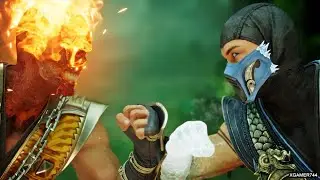 Mortal Kombat 1 - Scorpion (Deadly Alliance) Vs. Sub-Zero (Deadly Alliance) (VERY HARD)