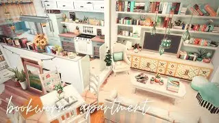 Bookworm Apartment | The Sims 4: Speed Build