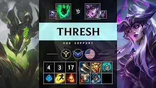 Thresh Support vs Syndra: Killing spree - NA Diamond Patch 14.24