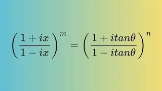 A nice Complex Equation