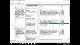 Implementacion de politicas en Windows server 2019 