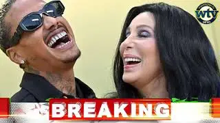 Breaking News Cher, 76, and Alexander Edwards, 37, share passionate kiss as they make