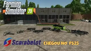 SCARABELOT CHEGOU NO FS25, MODS PARA PC/CONSOLES FARMING SIMULATOR 25
