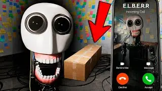 E.L.B.E.R.R ROBOT CAUGHT ON SECURITY CAMERAS! (Run Away If You See It!)