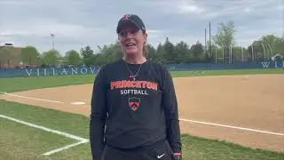 Softball: Postgame interviews with Madison Hamilton and Lisa Van Ackeren at Villanova, 4/29/21