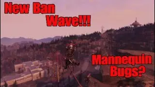 New Ban Wave in Fallout76 and Mannequin Bugs?|Fallout Youtuber Banned!|