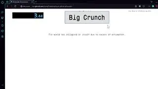 Antimatter dimensions ng+++ speedrun in 3.44 seconds