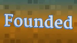 FOUNDED pronunciation &bull; How to pronounce FOUNDED