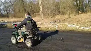 Przepalamy quada 😂 po miesiecznej przerwie 😂