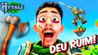 EU TENTEI dominar o SkyWars do Hytale mas deu errado! 💀