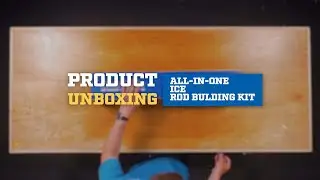 Unboxing the Mud Hole All-In-One Ice Rod Building Kit