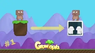Growtopia - From DIRT to ANGEL WINGS #1 (FIRST WL)