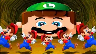 Mario  Party 6 - 1 vs 3 Minigames - Luigi vs Toad - Mario and Boo