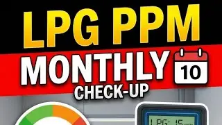 How will cheak monthly ppm ..Gas detection system ka testing kaishe karnge 