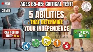 Ages 65-85: Can You Do These 5 Things? They Add 6 Years to Your Life (Test Yourself Now)