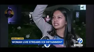 Woman films ICE agents breaking her car window, El Monte woman claims she was kidnapped!!