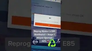 Reprog Moteur &agrave; E85 Bio&eacute;thanol + Stage 1 Nissan Qashqai -40% ⛽ #nissanqashqai #e85 #E85 #e85tuned