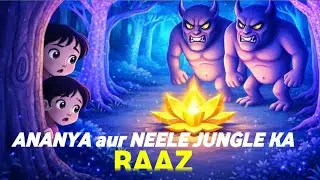 ANANYA AND THE MYSTERY OF BLUE FOREST ||MORAL STORIES || BED TIME STORIES #moralstories #hindikahani