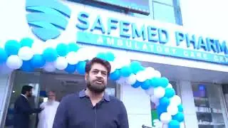 Dr. Tehseen Riaz, Head of Orthopaedic Jinnah Hospital, participated inauguration ceremony of Safemed