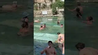☀️Pamukkale Turkey Cleopatra Good -Dream Holiday✨💦 #pamukkale #pool #travel