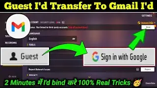 How To Connect Guest Account With Google Account In Free Fire | Guest account bind to Google 