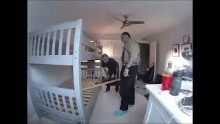 Bedz King Stairway Bunk Bed Time Lapse Assembly