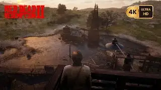 Quiet Night in the Oil Fields – Red Dead Redemption 2 (PS5 4K)