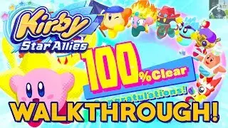How to 100% Kirby Star Allies (100% Completion Checklist & How To)