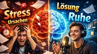 Stress verstehen und bew&auml;ltigen | Ursachen, Folgen & effektive Strategien &ndash; Deutsch B2 Podcast