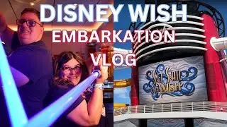 Travel and Embarkation Day Disney Wish 2024