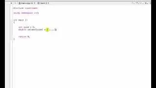 Filling arrays with a loop (C++ programming tutorial)