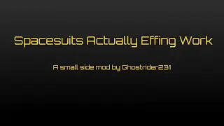Starfield Mod: Spacesuits Actually Effing Work - Demo Video