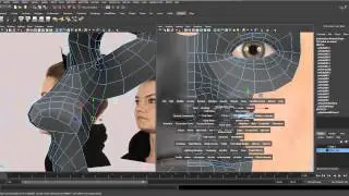 Head Modeling Maya 2015 Part 03 Nose