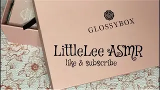 ASMR: lowfi Glossybox whispered unboxing and review💄🟪
