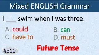 Future tense QUIZ | Mixed grammar Question and answer | Intermediate English Grammar Quiz | Tense