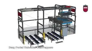 Burg Machinery - Portal Unloader Bell Peppers