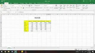 How to use AutoSum Shortcut in Excel | Noob vs Pro 📉