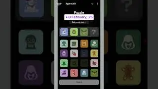 Agent 301 puzzle Daily Combo | 7 February | Agent 301 daily Puzzle combo |