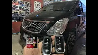 REMOTE START HYUNDAI H-1 SMART KEY PUSH START / SMART DOOR HANDLE SYSTEM 🇹🇭🇹🇭🇹🇭