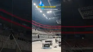 Shenzhen Stadium：A Rebuild Project In Shenzhen,China🏗️🤺‼️ #chinaconstruction #construction